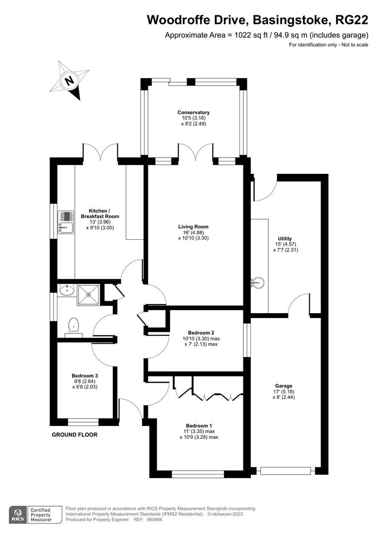 Property details for Woodroffe Drive, The Berg Price Guide £450,000